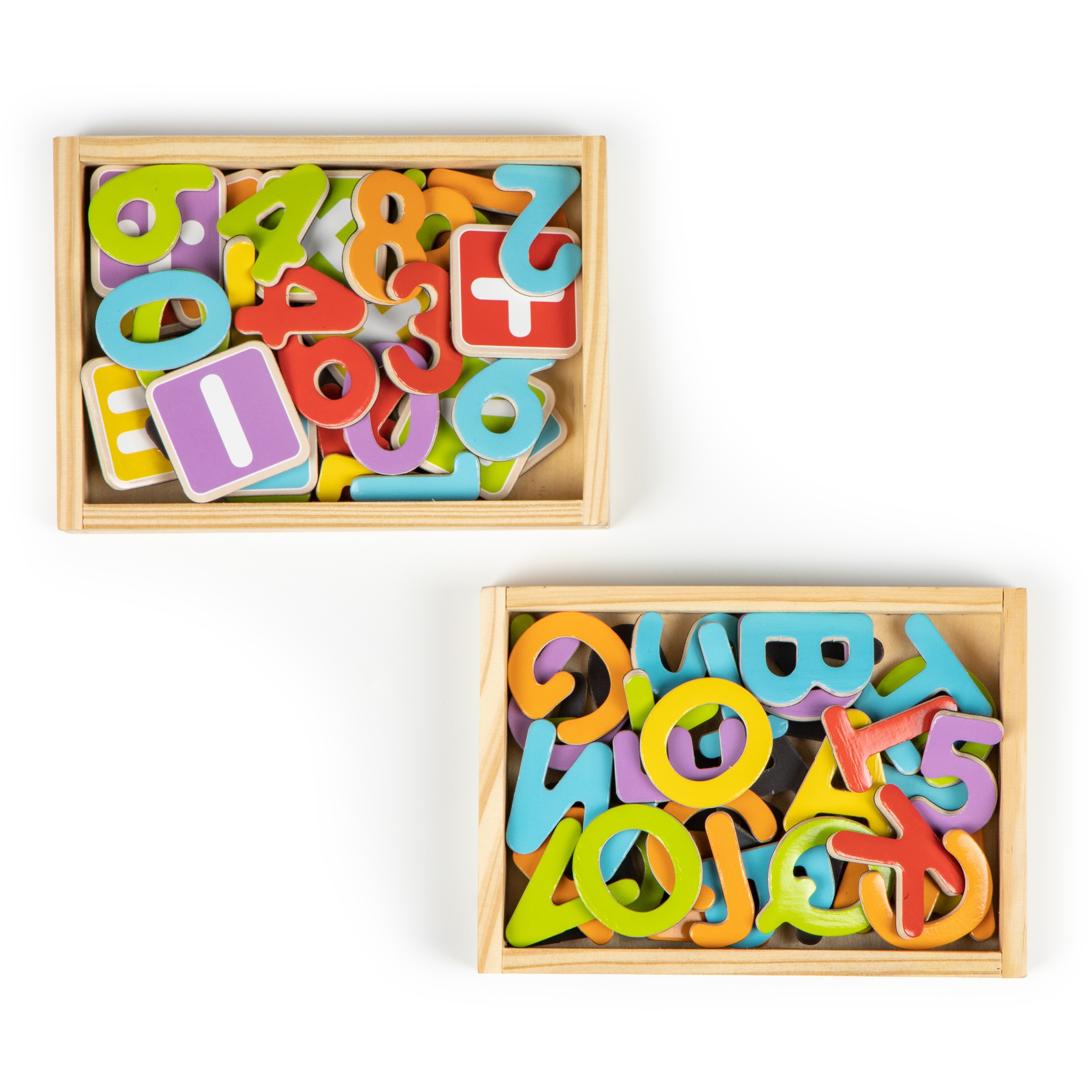 Litere magnetice, cifre, set de magnet ECOTOYS